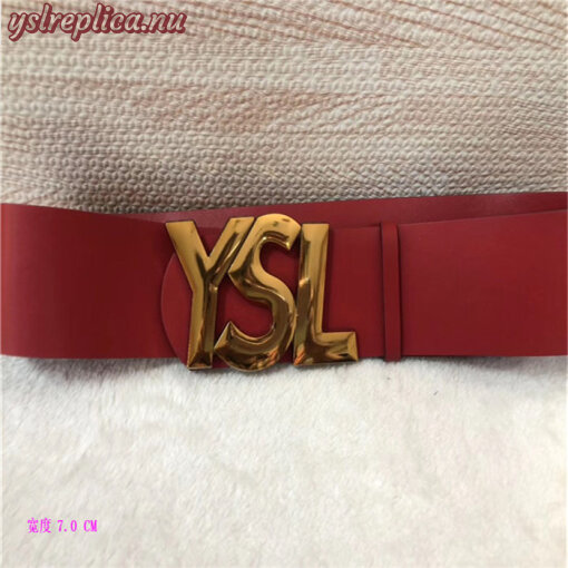 Fake YSL Yves Saint Laurent YSL AAA Quality Belt For Women #676306