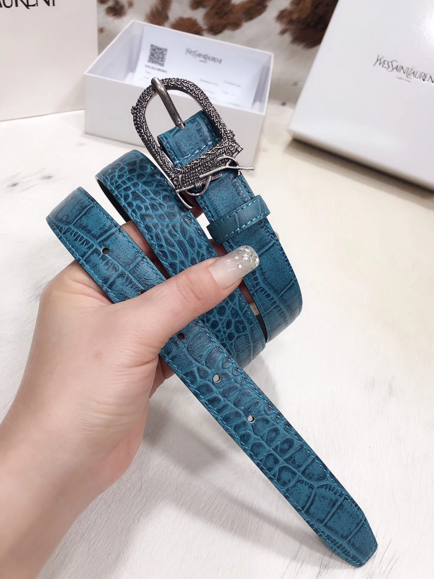 Fake YSL Yves Saint Laurent AAA Belt #742949 2