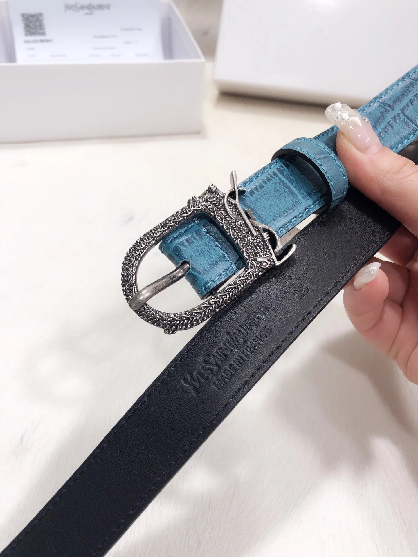 Fake YSL Yves Saint Laurent AAA Belt #742949 5