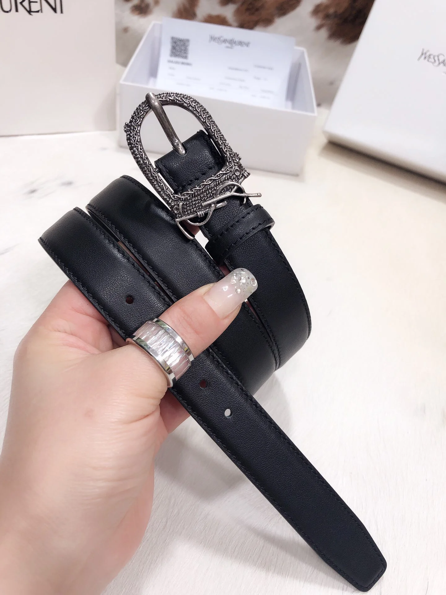 Fake YSL Yves Saint Laurent AAA Belt #742952 2