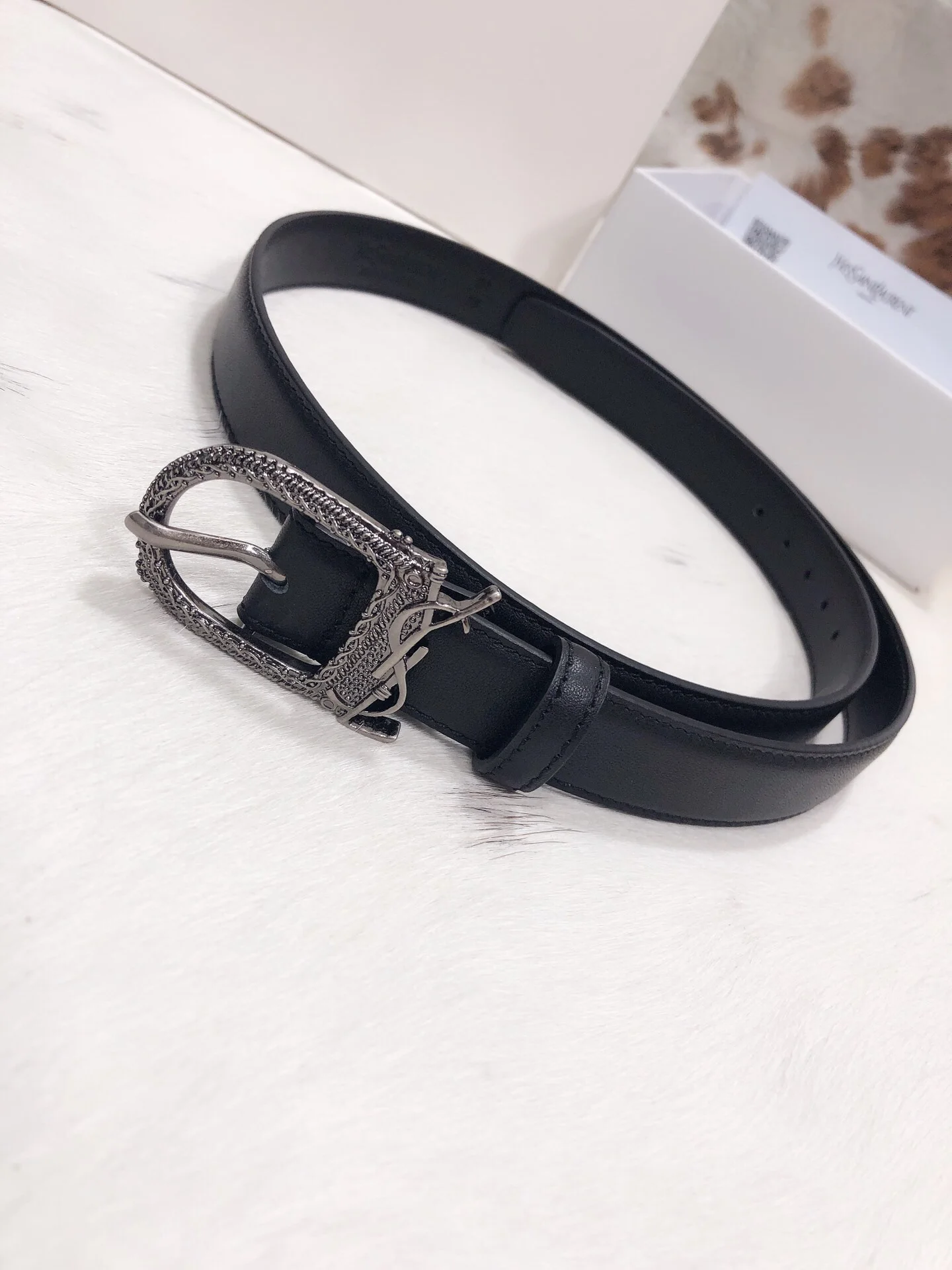 Fake YSL Yves Saint Laurent AAA Belt #742952 3