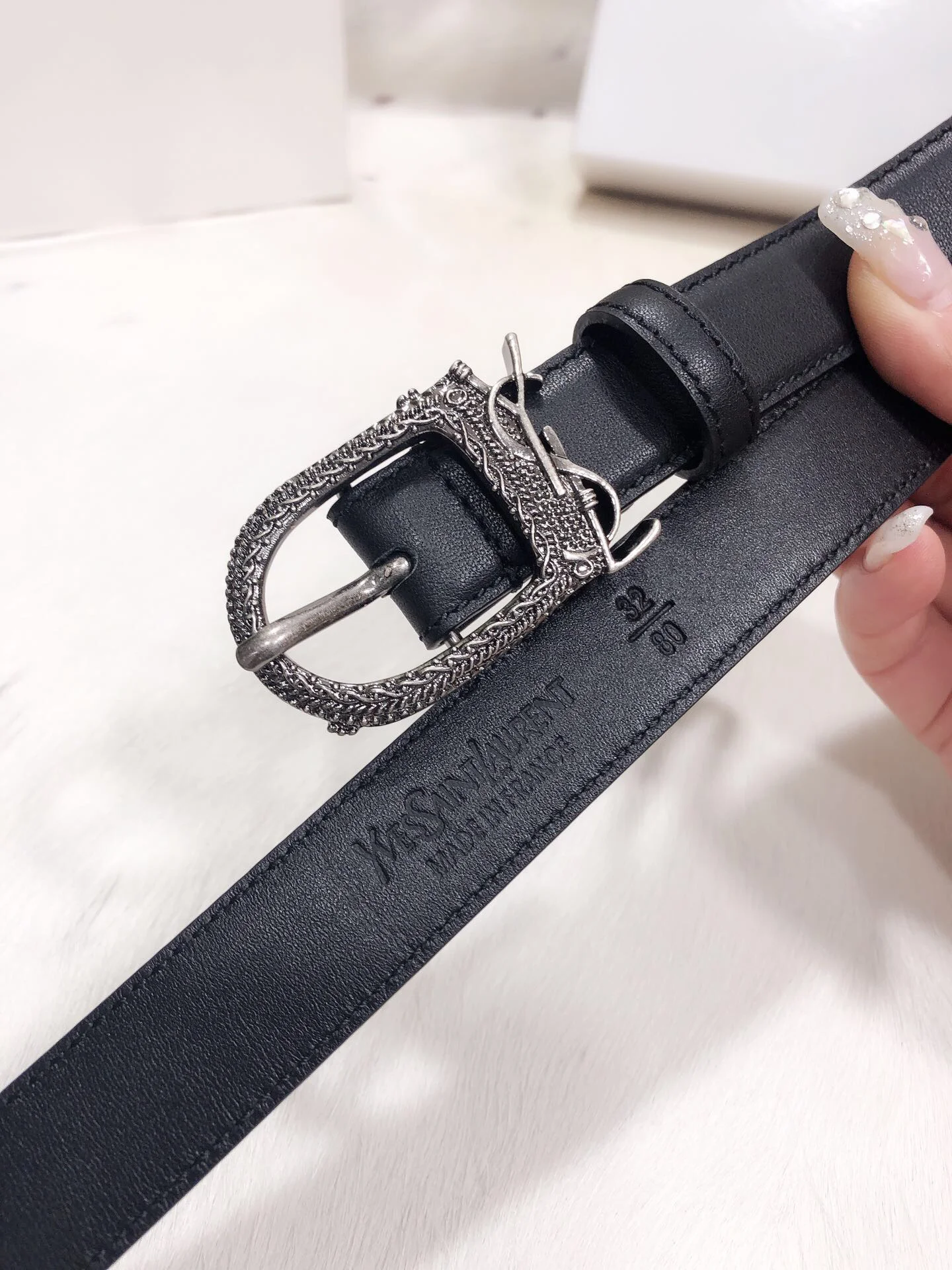 Fake YSL Yves Saint Laurent AAA Belt #742952 5