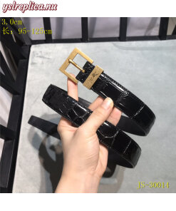 Fake YSL Yves Saint Laurent YSL AAA Quality Belt #728891