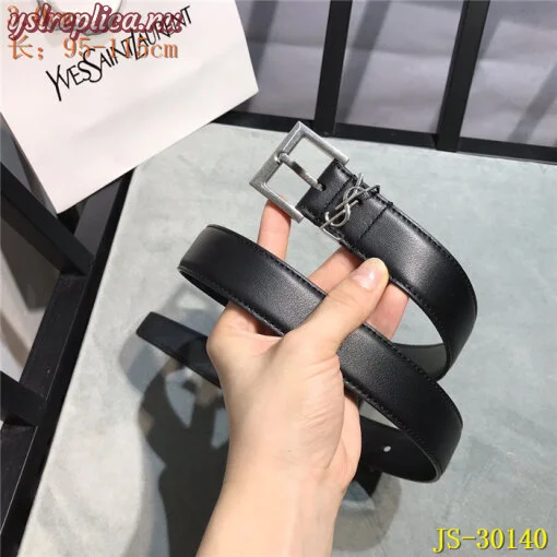 Fake YSL Yves Saint Laurent YSL AAA Quality Belt For Women 711163 for Sale Knockoff YSL