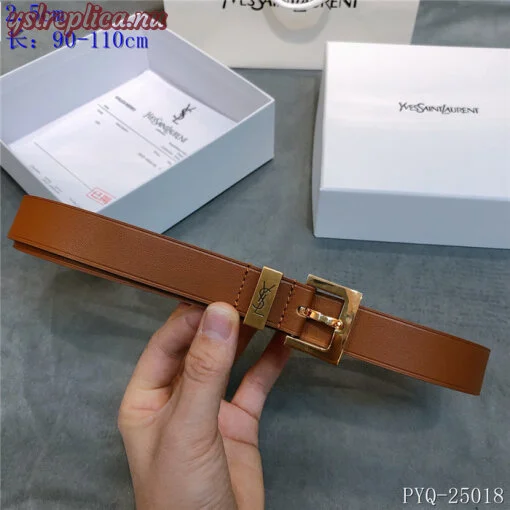 Fake YSL Yves Saint Laurent AAA Belt For Women #738778 2