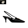 Replica YSL Saint Laurent Women's Opyum Pumps In Patent Leather With Gold-Tone Heel Black 11