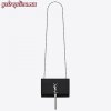 Replica YSL Fake Saint Laurent Small Kate Tassel Bag In Red Grained Leather 10