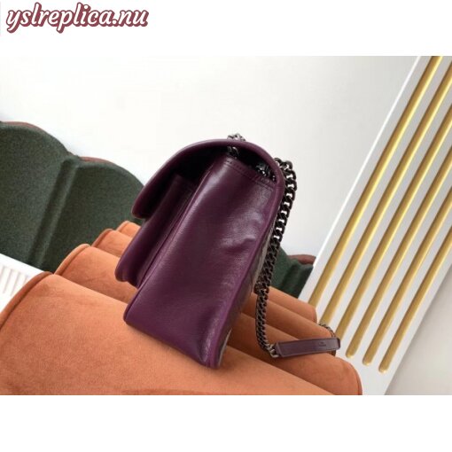 Replica YSL Fake Saint Laurent Medium Niki Bag In Prunia Crinkled Leather 3