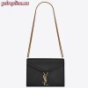 Replica YSL Fake Saint Laurent Baby Niki Chain Bag In Storm Gray Crinkled Leather 10