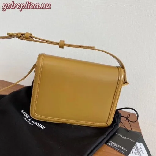 Replica YSL Fake Saint Laurent Solferino Small Bag In Brown Calfskin 2