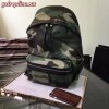Replica YSL Fake Saint Laurent City Backpack In Gabardine Camouflage