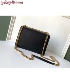 Replica YSL Fake Saint Laurent Bi-color Sunset Medium Calfskin Bag 2