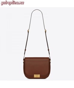 Replica YSL Fake Saint Laurent Betty Satchel In Camel Smooth Leather