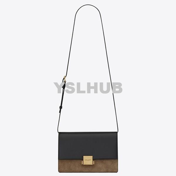 Replica YSL Fake Saint Laurent Victoire Chain Bag In Ivory Crinkled Leather 9