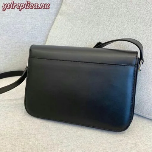 Replica YSL Fake Saint Laurent Le Pave Bag In Black Calfskin 10