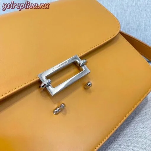 Replica YSL Fake Saint Laurent Le Pave Bag In Saffron Calfskin 3