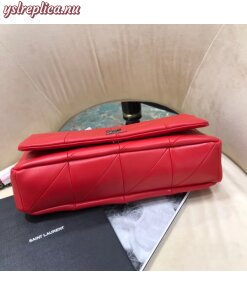 Replica YSL Fake Saint Laurent Medium Jamie Bag In Red Patchwork Leather 2