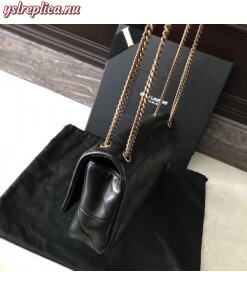 Replica YSL Fake Saint Laurent Medium Jamie Bag In Black Patchwork Leather 2