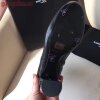 Replica YSL Fake Saint Laurent Lou 95MM Ankle Boots In Black Lambskin