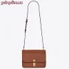 Replica YSL Fake Saint Laurent Bordeaux Cassandra Monogram Clasp Bag 10