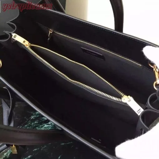 Replica YSL Fake Saint Laurent Small Sac De Jour Bag In Black Leather 8