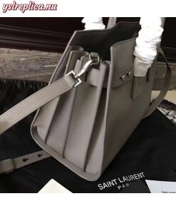 Replica YSL Fake Saint Laurent Small Sac de Jour Souple Bag In Fog Grained Leather 2