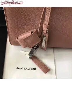 Replica YSL Fake Saint Laurent Baby Sac de Jour Souple Bag In Nude Grained Leather