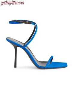 Replica YSL Saint Laurent Nuit Sandals In Crepe De Chine