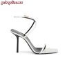 Replica YSL Saint Laurent Blade Slingback Pumps In Patent Leather 5