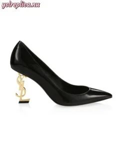 Replica YSL Saint Laurent Opyum Point-Toe Patent Leather Pumps