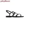 Replica YSL Saint Laurent Cassandra Leather Logo Sandals 7