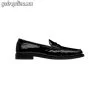 Replica YSL Saint Laurent Chris Slippers in Patent Leather 7