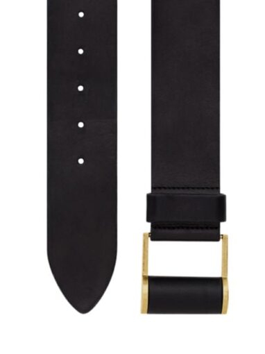 Replica YSL Saint Laurent Corset Belt With Covered Buckle In Vegetable-tanned Leather 2