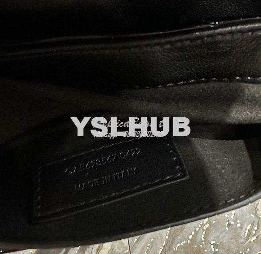 Replica YSL Saint Laurent Le 57 Hobo Bag In Quilted Patent 6985672 Bla 13