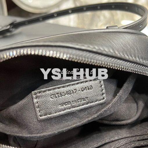 Replica YSL Saint Laurent Lou Belt Bag In Quilted Leather All Black 9