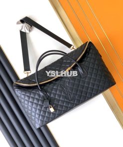 Replica YSL Saint Laurent ES Giant travel bag in quilted leather 73600 2
