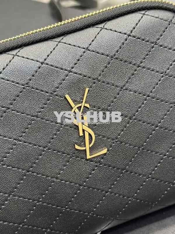 Replica YSL Saint Laurent Gaby Chain Pouch In Quilted Lambskin 7336671 4