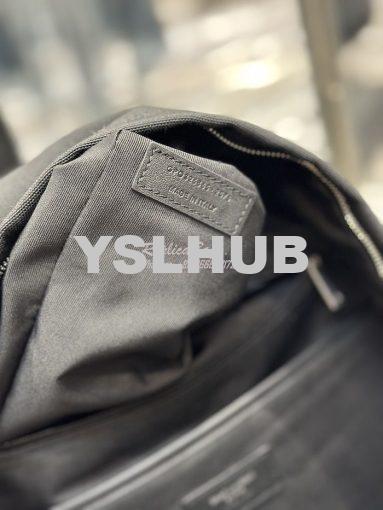 Replica YSL Saint Laurent Embroidered City Backpack In Canvas 534968 10