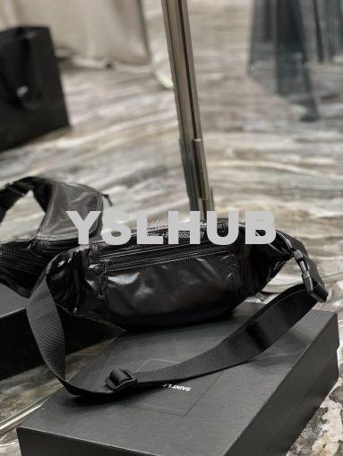 Replica YSL Saint Laurent Nuxx crossbody bag in nylon 581375 black 8