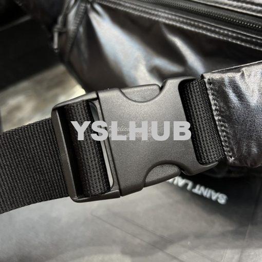 Replica YSL Saint Laurent Nuxx crossbody bag in nylon 581375 black 12