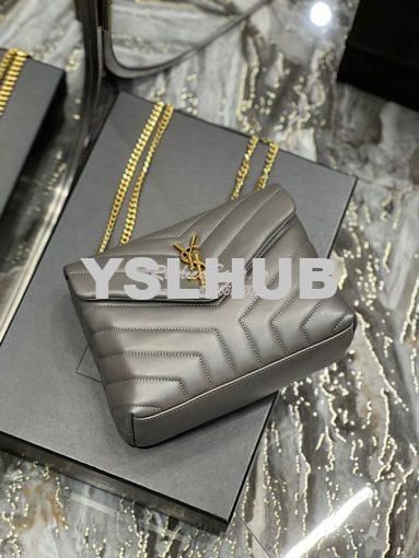 Replica Yves Saint Laurent YSL Loulou Small In Matelassé “Y” Leather G 8