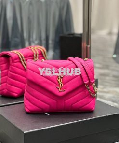 Replica Yves Saint Laurent YSL Loulou Small In Matelassé “Y” Leather P