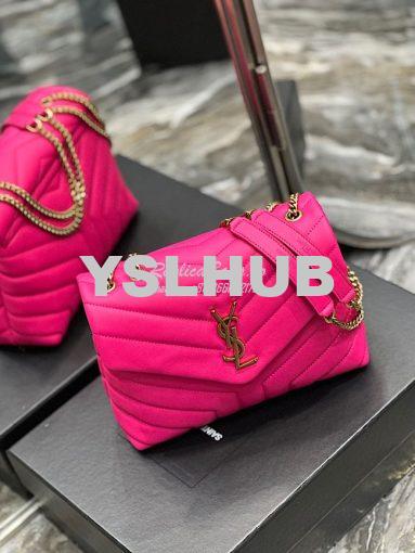 Replica Yves Saint Laurent YSL Loulou Small In Matelassé “Y” Leather P 3