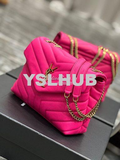 Replica Yves Saint Laurent YSL Loulou Small In Matelassé “Y” Leather P 5