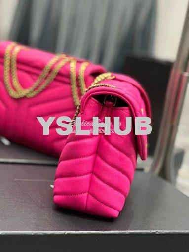 Replica Yves Saint Laurent YSL Loulou Small In Matelassé “Y” Leather P 6