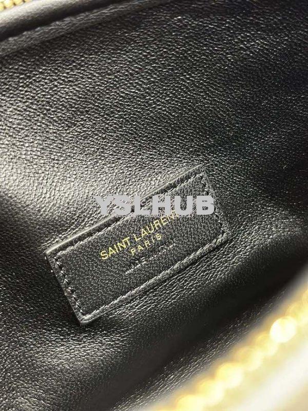 Replica YSL Saint Laurent Gaby Chain Pouch In Quilted Lambskin 7336671 10