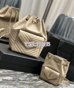 Replica YSL Saint Laurent Joe Mini Bucket Bag In Quilted Lambskin 7016
