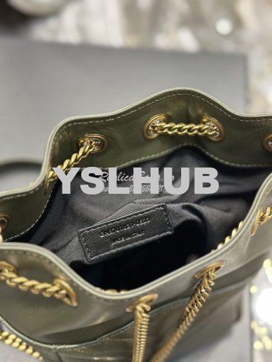 Replica YSL Saint Laurent Joe Mini Bucket Bag In Quilted Lambskin 7016 9