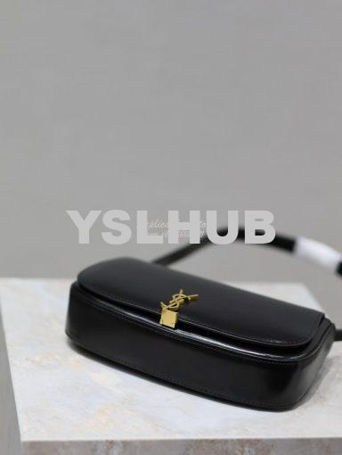 Replica Saint Laurent YSL Mini Voltaire In Box 7796420 Black 8