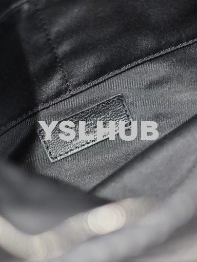 Replica Saint Laurent YSL Logo-Debossed Textured-Leather Pouch In Lamb 21